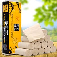 Cysincos Roll Paper Towels Bulk Essential 4 Layer Paper Tissue, Thickened Household Skin-Friendly Toilet Paper