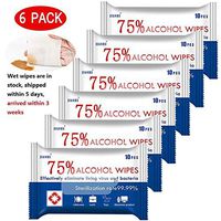 60PCS Hand Wipes, Unscented Soapberry Wipes, 75% Alcohol Disinfectant Wet Wipes for Household Travel Toys Furniture Surface Flushable Wipes