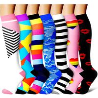 Copper Compression Socks Women & Men - Best for Running,Medical,Athletic Sports,Flight Travel, Pregnancy