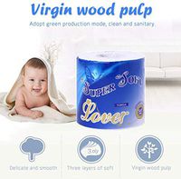 5 Rolls Toilet Paper, Home Kitchen Paper Towels Tissue, Soft, Strong and Highly Absorbent Paper Towels for Daily Use