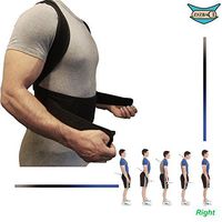 ZSZBACE Back Brace Chest Support - Unisex Posture Corrector - Spine Straightener - Relief Back Pain (XL)