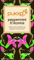Pukka Herbs Organic WWF Peppermint and Licorice Tea - Pack of 20 Sachets by Pukka Herbs Ltd
