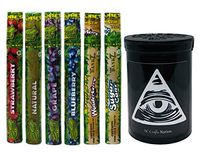 Herb Airtight Container Fresh Kettle with Cyclones Variety Hemp Cones 6 Count DC Crafts Nation- Illuminati
