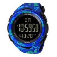 Men's Watches,Fxbar Fashion Sport Analog Dive Watch Cool Automatic Watch LED Screen Back Light Smartwatch (B)