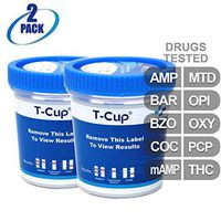 MiCare [2pk] - 10-Panel Multi Drug Test Cup (AMP/BAR/BZO/COC/mAMP/MTD/OPI/OXY/PCP/THC) #MI-TDOA-4104