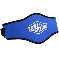 Back-A-Line Sport Belt with Orthopedic Lumbar Pad (XX-Large, Blue)