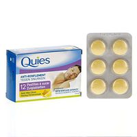 Quies Anti-Snoring Lozenges x12 - Flavour: Honey-Lemon