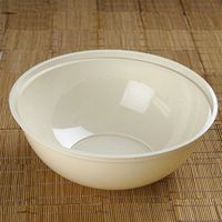 Ivory Round 4Qt Disposable Serving Bowl - Chambury Plastics