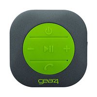 GEAR4 ShowerParty Waterproof Bluetooth Speaker with Handsfree Function (Stone)