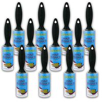 Lint Hair Remover for Clothes Pet Hair Remover ~ 12 Pack Mega Set Portable Lint Remover for Clothes | Lint Rollers Extra Sticky (720 Sheets of Lint Hair Pet Hair Remover).