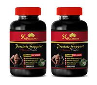 glutathione antioxidant - Prostate Support 1345MG - Advanced Complex - Saw Palmetto Now - 2 Bottles (120 Capsules)