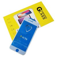 iPhone 7/8 4.7 Screen Protector KIQ Tempered Glass 10D HD Shatterproof Anti-Scratch Self-Adhere Full Cover Easy to Install for Apple iPhone 7 2016 iPhone 8 2017 [10D White]