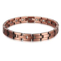 CAMORNY Magnet Bracelet Men and Women Pure Copper Material Health Care Magnetic Therapy Bracelet Relieve Joint Pain Increase Flexibility Prevent Damage Improve Sleep Quality