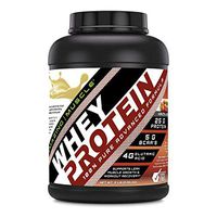 Amazing Muscle 100% Whey Protein Powder *Advanced Formula with Whey Protein Isolate as a Primary Ingredient Along with Ultra Filtered Whey Protein Concentrate (Hazelnut, 5 lb)