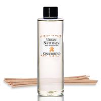 Urban Naturals Gingerbread Cookie Scented Reed Diffuser Oil Refill | Fall Collection | Warm Vanilla, Nutmeg, Cinnamon & Ginger | Great Autumn Scent! | Made in The USA