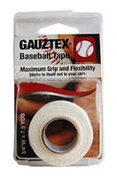 Gauztex® Athletic Tape – Baseball – Self-Adhesive Breathable Gauze – Flexible, Sweatproof Non-Slip Grip (1 Roll), ¾" x 7 ½ yds, Blue