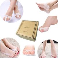 Netlab 12 PCS medical grade toe separators foot care pads disease protection foot massager bunion metatarsal hallux valgus protector