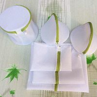 JPONLINE 6Pcs/sets Laundry Bag Women Bra Underwear Laundry Bag Washing Net Hosiery Saver Protect Mesh Wash Bag