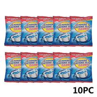 Pstars Laundry Tank Cleaner, 10pcs Washing Machine Effective Decontamination Tank Cleaning Agent Bag Pack Cleaner Washing Machine Cleaning