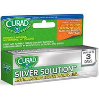 Curad Silver Solution Antimicrobial Gel 0.50 oz (Pack of 6)