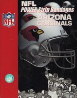 NFL Arizona Cardinals Power Strip Bandages (Pack of 3)