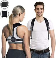 Posture Corrector for Men and Women - Comfortable Upper Back Brace Clavicle Support Strap for Thoracic Kyphosis and Shoulder