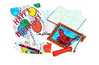 Hygloss 96223 Compoz-A-Puzzle Blank Puzzles, 28 Pieces, 5-1/2" x 8" Size, White (Pack of 24)