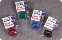 THERA-BAND Hand Exercisers, X-Large, Black, Extra Firm (1 Each)