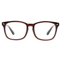 Cyxus Blue Light Filter Computer Glasses for Blocking Headache [Anti Eye Eyestrain] Transparent Lens Gaming Glasses, Unisex (Men/Women)