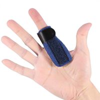 Healifty Finger Splint Support Trigger Mallet Finger Brace Tendon Relieve Pain Blue