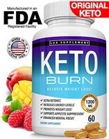 Keto Burn Pills Ketosis Weight Loss - 1200 Mg Ultra Advanced Natural Ketogenic Fat Burner Using Ketone Diet, Boost Energy Focus & Metabolism Appetite Suppressant, Men Women 60 Capsules, Lux Supplement