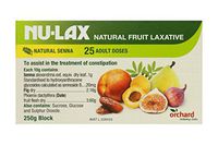 Nulax Fruit Laxative Block 250g Made From Pure Dried Fruits Made in Australia