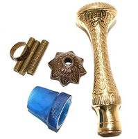 Nautical World Replica of Bat. Masterson Brass Knob Handle Walking Cane, Affordable Gift Decorative Walking Cane Fashion Statement for Men/Women/Seniors/Grandparents! Item