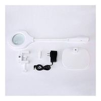 Handheld Magnifier HD Desktop Magnifying Glass, with LED Lights 20 Times Higher, The Elderly Read Beauty Repair Mobile Phone Repair Desk lamp Multipurpose Personal Magnifier