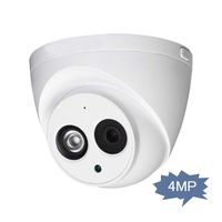 4Mp POE IP Outdoor Security Network Camera IPC-HDW4433C-A 3.6MM H.265 WDR IR Night Vision, Dome Surveillance Camera with Built-in Mic IP67 Weatherproof