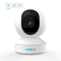 Reolink 4MP Super HD Indoor WiFi Camera, Dual-Band 2.4ghz/5ghz Security Wireless Home Camera, Pan/Tilt Baby Monitor Camera with Cloud Storage, Two-Way Audio, Night Vision and Remote Viewing, E1 Pro