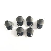 Beracah Silicone Earbuds EarTips Eargel for Plantronics Bluetooth Voyager 6200 UC Wireless Headset (SML)