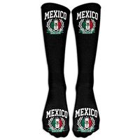 Mexico Soccer Mexico Flag Casual Unisex Sock Knee Long High Socks Sport Athletic Crew Socks One Size