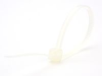 4 Inch Natural Miniature Nylon Zip Tie - MS3367-4-9 - 100 Pack