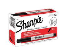 Sharpie Permanent Markers, Ultra-Fine Point, Black, 24-Count