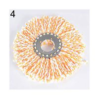 Durable 360 Rotating Head Easy Magic Microfiber Spinning Floor Cloth Mop Head,Orange