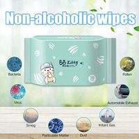 20 Wipes/Pack Adults Wet Wipes Cleaning Tissue Unscented Soft On the Go Disposable Washcloth for Home Travel