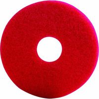 Lundmark Red 17-Inch Buffing Floor Pad up to 800 RPM, TKL17R