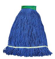 ENA Products Loop End Cotton Mops Head Refill, 6 Pack (16 OZ, Lengh 34'')