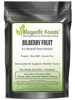 Bilberry Fruit - 4:1 Natural Fruit Powder Extract (Vaccinium myrtillus -European), 1 kg
