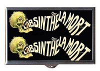 Absinthe Skull Death Vintage France Art Decorative Pill Box