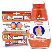Footcare Kit Unesia Pomada,talco Unesia May Help to Fungal Infections of the Nails of the Hands and Feet Caused By Fungus and Yeast