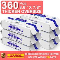 Alcohol Detergent Wipes, Super Large Wet Wipes 8.6X7.8", Skin Soft Alcohol Wipes for All-Purpose Cleaning 6 Pack