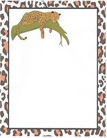 Leopard Stationery Printer Paper 26 Sheets