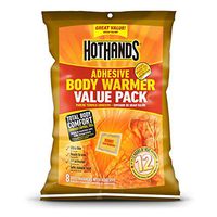 HotHands Multipack: 2 Adhesive Body Warmer Value Packs - Long Lasting Safe Natural Odorless Air Activated Warmers - Up to 12 Hours of Heat - 16 Individual Warmers